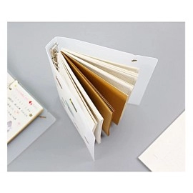 A7 Binder Storage Collect Book Sanding Translucent Hand Ledger Korea Idol Photo Organizer Journal Diary Agenda Planner Bullet