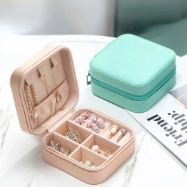 ewelry Box Jewelry Ring Necklace Earrings Storage Box Jewelry Organizer Home Organizer Cosmetic Bag