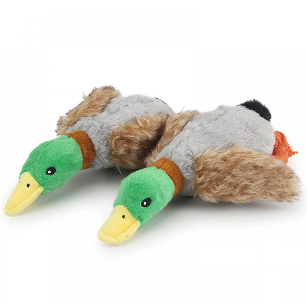 Plush Duck Sound Pet Toy Animal Squeak Dog Toy Cleaning Tooth Dog Chew Rope